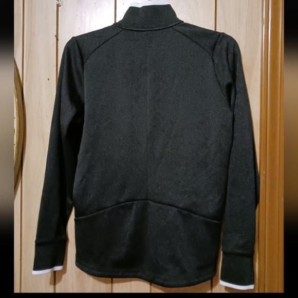 Nike Golf drift Black and White Women'sNike Black and White Quarter-Zip Pullover - Picture 2 of 5